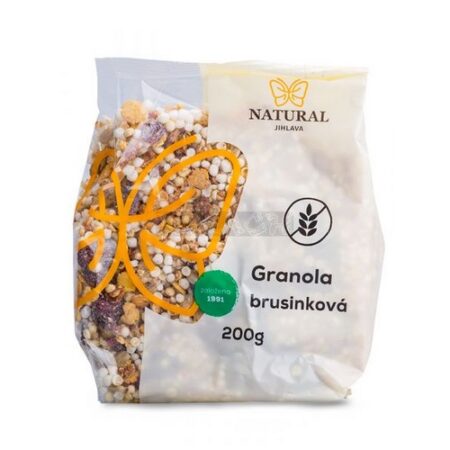 Granola brusnicová bzl 200g NJ