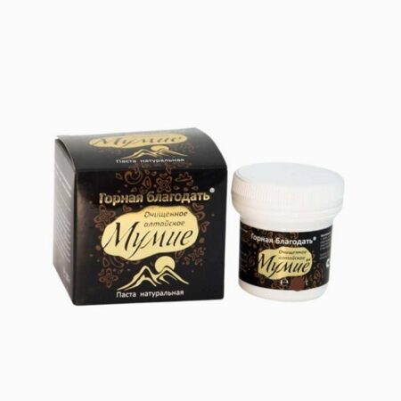 OOO Sašera-med Mumio – očistené altajské v prirodzenej “tekutej forme” 30g