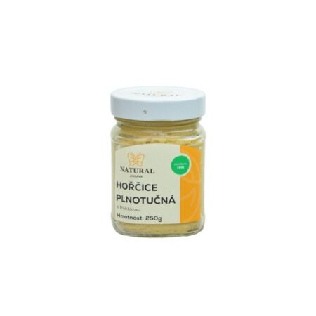 Natural Jihlava Plnotučná horčica 250g