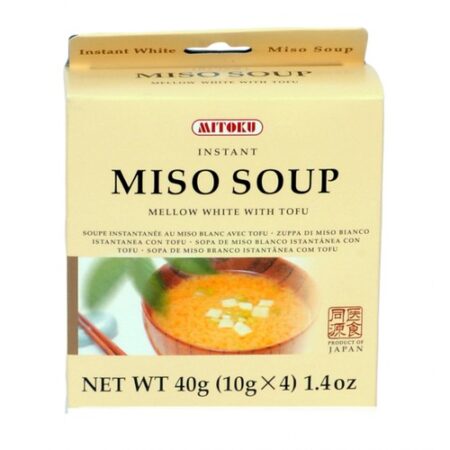 Mitoku Instantná miso polievka s tofu 4x10g