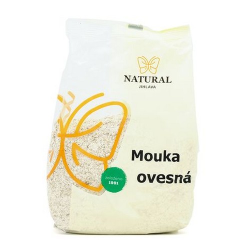 Natural Jihlava Ovsená múka celozrnná bezlepková 300g