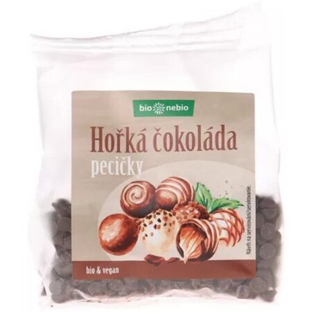 Bio Nebio Kôstočky z horkej čokolády BIO Vegan 100g