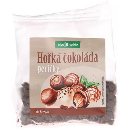 Bio Nebio Kôstočky z horkej čokolády BIO Vegan 100g