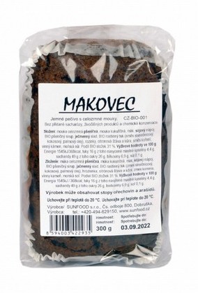 Makovec 300g,