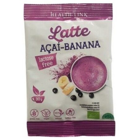Health Link Latte acai – banán BIO 30g