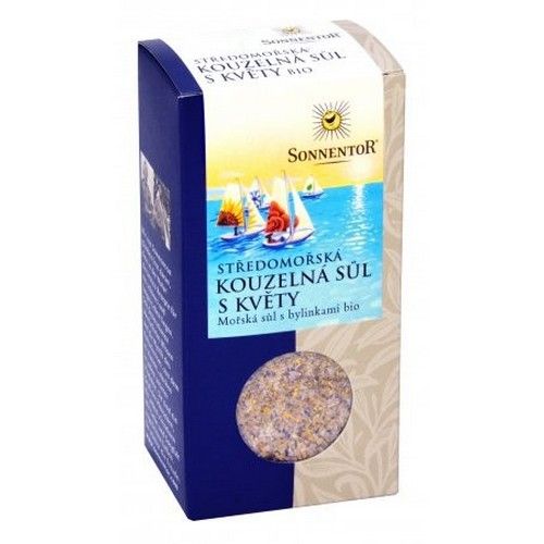 Sonnentor Stredomorská čarovná soľ s kvetmi BIO 120g