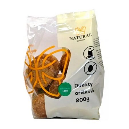 Natural Jihlava Dukáty orieškové 200g