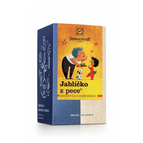 Porciovaný čaj Jabĺčko z pece Sonnentor BIO 45g