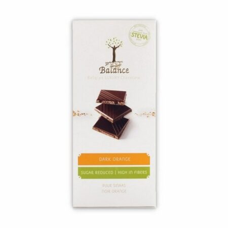 Balance Horká čokoláda so stéviou a pomarančom bez pridaného cukru 85g