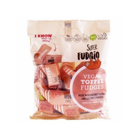 Super Fudgio Vegánske karamelky - toffee BIO 100g