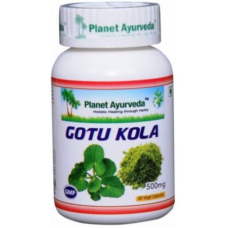 Planet Ayurveda Gotu kola 500mg 60 kapsúl