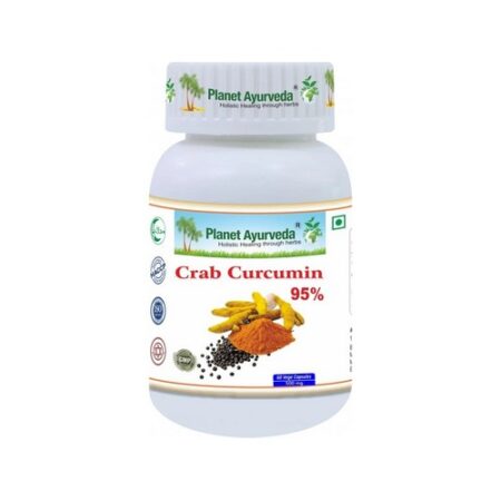 Planet Ayurveda Crab Curcumin 95% 500mg 60 kapsúl
