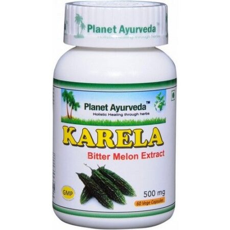 Planet Ayurveda Karela (Horká tekvička) 500mg 60 kapsúl