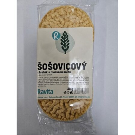 Ravita Šošovicový chlebík s morskou soľou 30g