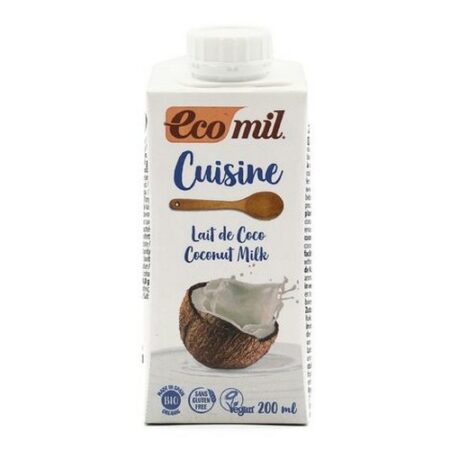 Ecomil Kokosová alternatíva smotany 7% BIO 200ml