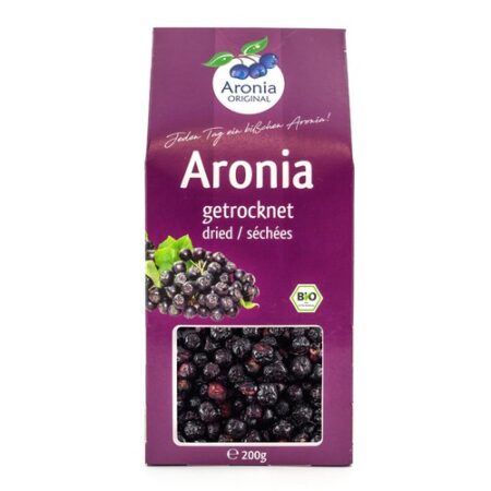 Aronia Original Arónia sušené plody BIO 200g