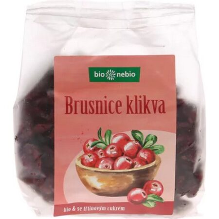 Bio Nebio Sušené brusnice kľukvy BIO 200g