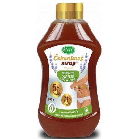 4Slim Čakankový sirup 5% cukru 700g
