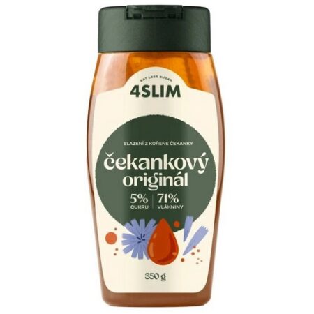4Slim Čakankový sirup originál 5% cukru 350g