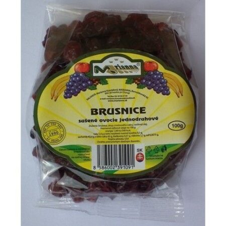 BRUSNICE sušené 100g Marianna
