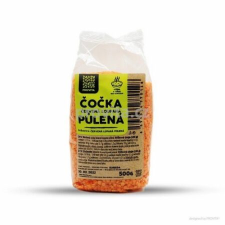 Vega Provita Šošovica červená lúpaná polená 500g