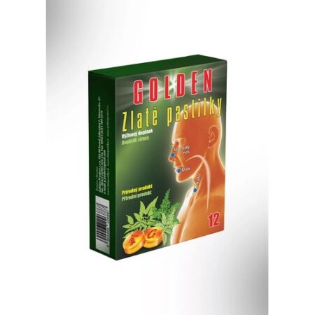 Golden Product Golden Zlaté Pastilky 12ks