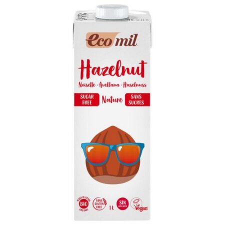 Ecomil Nápoj z lieskových orechov natural BIO 1l
