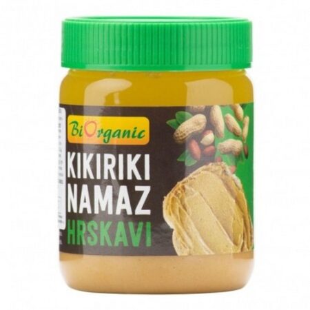 Arašídový krém s kúskami 340g BIO