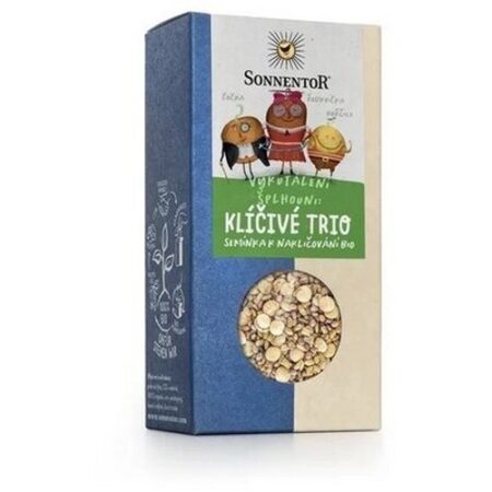 Sonnentor Klíčiace trio - semienka na nakličovanie 120g BIO