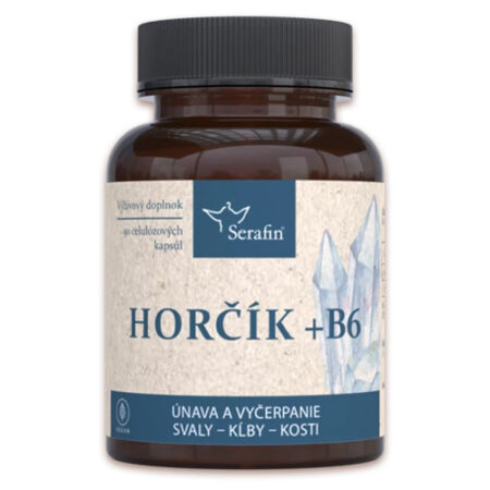 Serafin Horčík + B6 bylinné kapsule 90ks