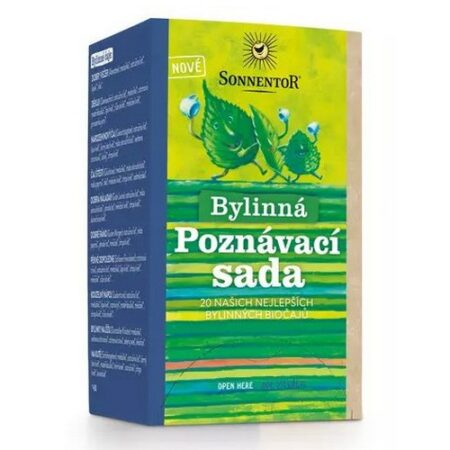 Sonnentor Bylinková poznávacia sada 20 druhov čajov, 28,5g