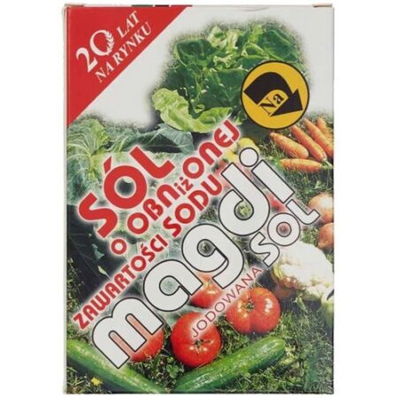 MAGDISOL Soľ s nízskym obsahom sodíka 500g
